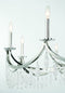 Kameron 10-Light Chandelier in Polished Nickel