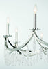 Kameron 10-Light Chandelier in Polished Nickel