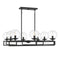 Crosby 8-Light Chandelier in Matte Black