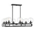 Crosby 8-Light Chandelier in Matte Black