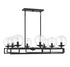 Crosby 8-Light Chandelier in Matte Black