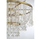 Luna 15-Light Chandelier in Warm Brass