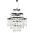Luna 15-Light Chandelier in Warm Brass