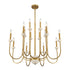 Oakhurst 16-Light Chandelier in Antique Gold