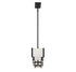 Orleans 5-Light Linear Chandelier in Black Cashmere