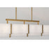 Orleans 8-Light Linear Chandelier in Black Cashmere