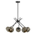 Jasper 5-Light Chandelier in Warm Brass