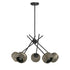 Jasper 5-Light Chandelier in Warm Brass