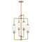 Holton 4-Light Chandelier in Warm Brass