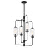 Holton 4-Light Chandelier in Warm Brass