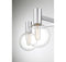 Wright 5-Light Chandelier in Chrome