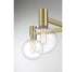 Wright 5-Light Chandelier in Chrome