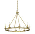 Middleton 8-Light Chandelier in Warm Brass