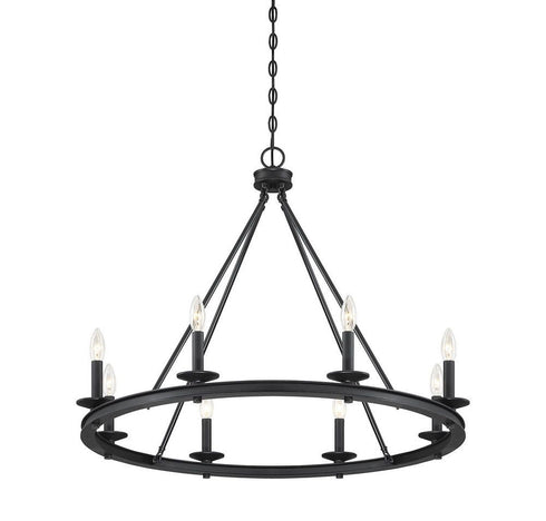 Middleton 8-Light Chandelier in Warm Brass
