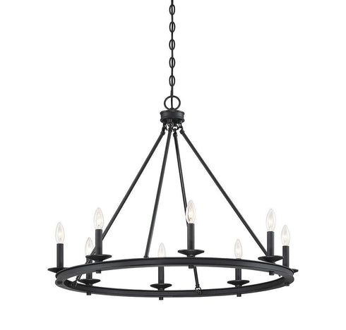 Middleton 8-Light Chandelier in Warm Brass