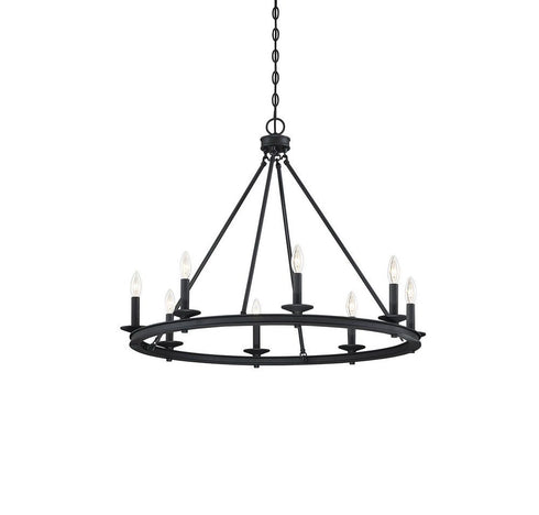 Middleton 8-Light Chandelier in Warm Brass