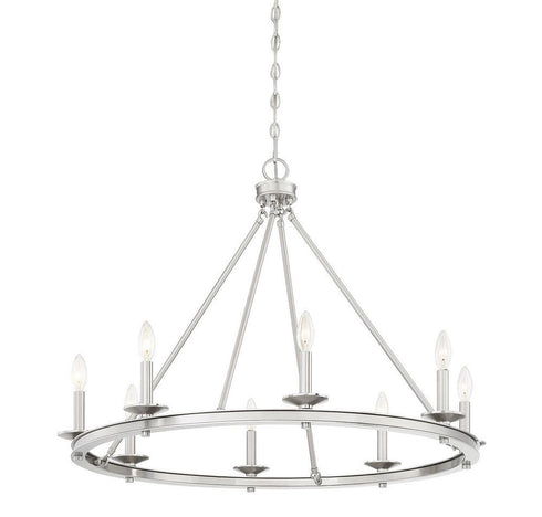 Middleton 8-Light Chandelier in Warm Brass