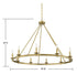 Middleton 10-Light Chandelier in Warm Brass