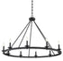 Middleton 10-Light Chandelier in Warm Brass
