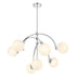 Marias 7-Light Chandelier in Polished Chrome