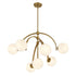 Marias 7-Light Chandelier in Polished Chrome