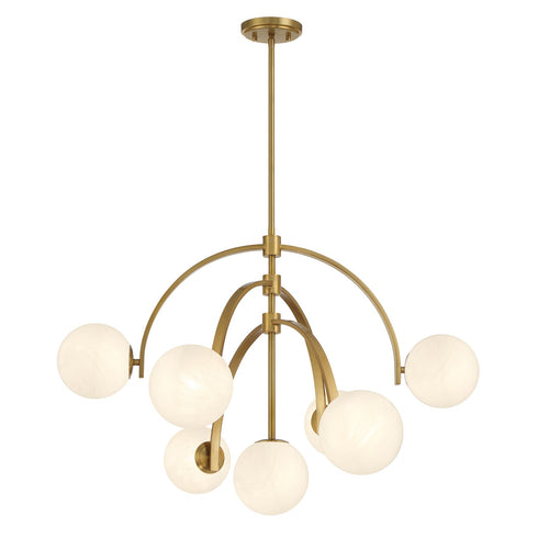 Marias 7-Light Chandelier in Polished Chrome