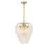 Boa 5-Light Chandelier in Warm Brass by Breegan Jane
