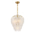 Boa 5-Light Chandelier in Warm Brass by Breegan Jane
