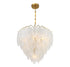 Boa 6-Light Chandelier in Warm Brass by Breegan Jane