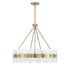 Bancroft 6-Light Chandelier in Noble Brass