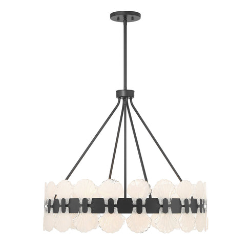 Bancroft 6-Light Chandelier in Noble Brass