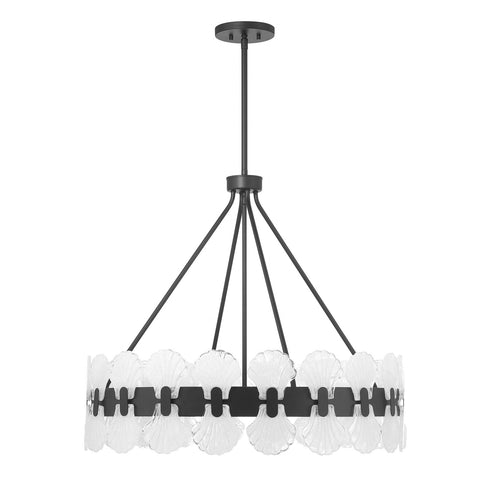 Bancroft 6-Light Chandelier in Noble Brass