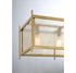 Jacobs 5-Light Linear Chandelier in Warm Brass