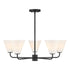 Blair 5-Light Chandelier in Warm Brass