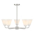 Blair 5-Light Chandelier in Warm Brass