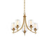 Octave 5-Light Chandelier in Satin Nickel
