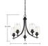 Octave 5-Light Chandelier in Satin Nickel