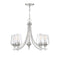 Octave 5-Light Chandelier in Satin Nickel