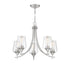 Octave 5-Light Chandelier in Satin Nickel