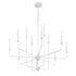 Avondale 12-Light Chandelier in Warm Brass