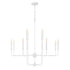 Avondale 12-Light Chandelier in Warm Brass
