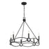 Minette 6-Light Chandelier in Spun Gold