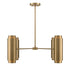Lio 8-Light Chandelier in Noble Brass by Breegan Jane