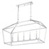 Townsend 5-Light Linear Chandelier in Polished Nickel