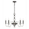 Aragon 5-Light Chandelier in Mediterranean Bronze