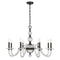 Aragon 8-Light Chandelier in Mediterranean Bronze