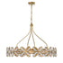 Marbella 14-Light Chandelier in Gold Shimmer by Breegan Jane