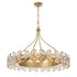 Marbella 14-Light Chandelier in Gold Shimmer by Breegan Jane