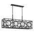 Balfour 8-Light Linear Chandelier in Warm Brass