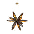 Estrella Del Mar 14-Light Chandelier in Centura with Burnished Gold by Breegan Jane